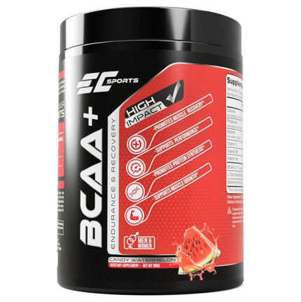 EC Sports, BCAA+ 5000MG, Vegan BCAA's