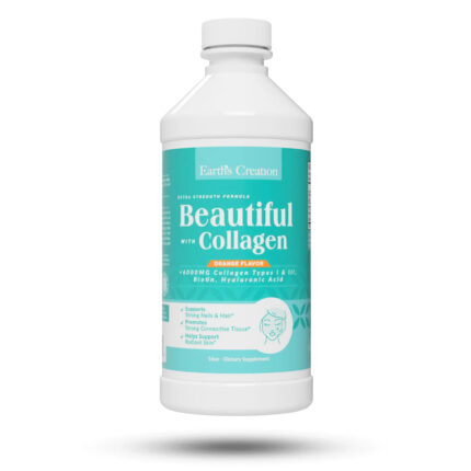 Earth's Creation Liquid Collagen 6000 with Biotin