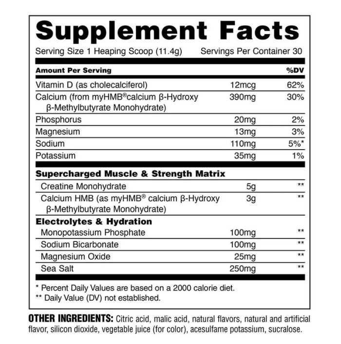 Creatine HMB+ Fruit Punch - Image 3