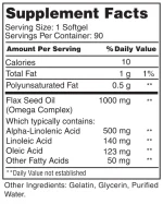 Triple Omega 3,6,9 1000MG x90 - Image 2