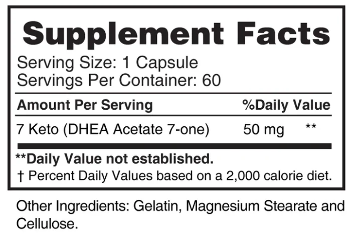 7- Keto DHEA - Image 2