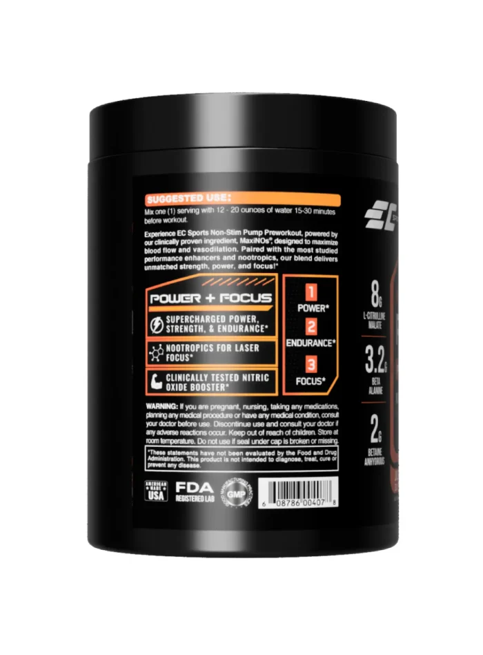 Non- Stim Pump - Nootropics + Pump - Image 2