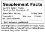 Vitamin B12 Sublingual 1000mcg - Image 2