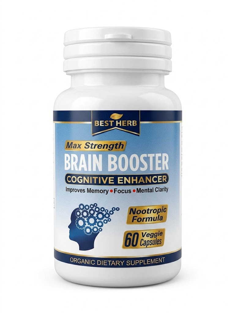 BEST HERB BRAIN BOOSTER BY 60 CAPSULES