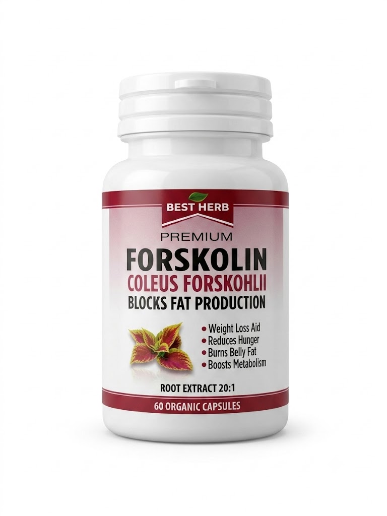 BEST HERB FORSKOLIN COLEUS BY 60 CAPSULES