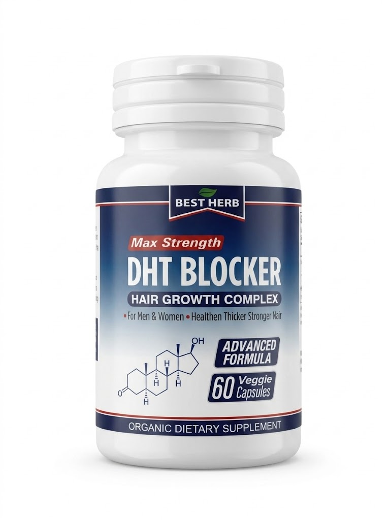 BEST HERB MAX STRENGTH DHT BLOCKER BY 60 CAPSULES