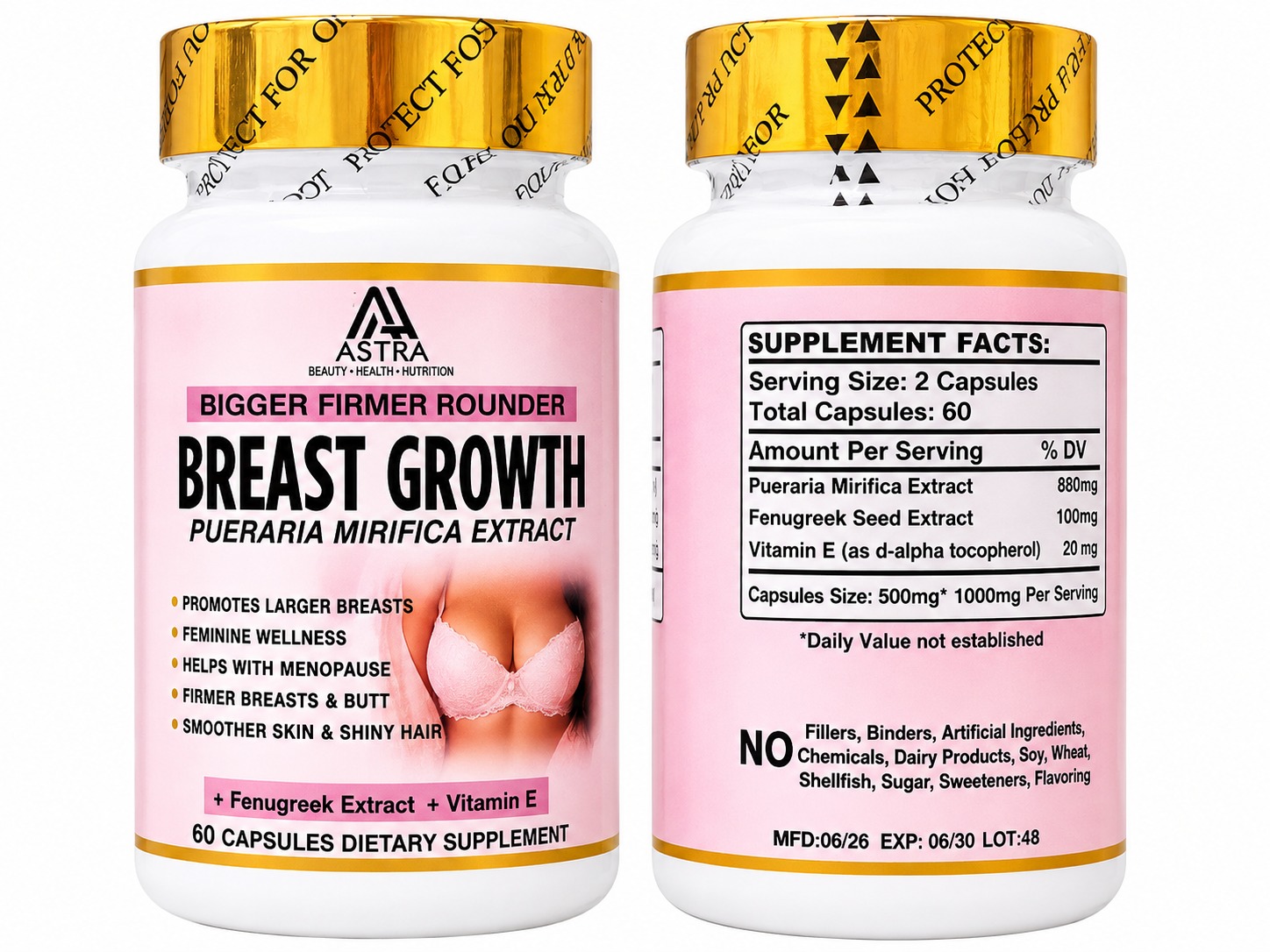 BREAST GROWTH - Pueraria Mirifica Extract